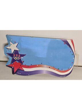 Griffin Brand USOC Licensed Olympic Patriotic Notepad USA Flag Collectible 2000